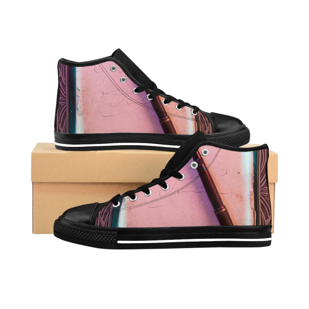 Women's Classic Sneakers Fountain Pen Art