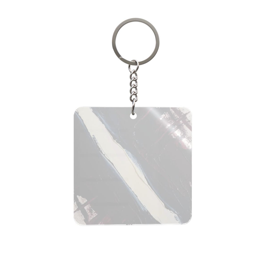 Square Keychain - Velvet Horizon | Echovira Gallery