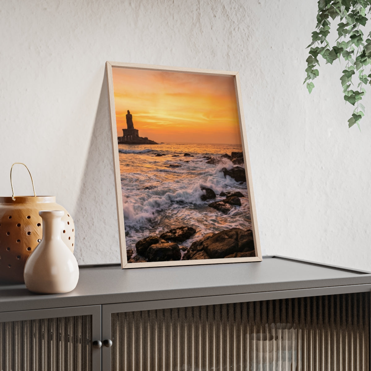 Framed Poster - Golden Hour Horizon