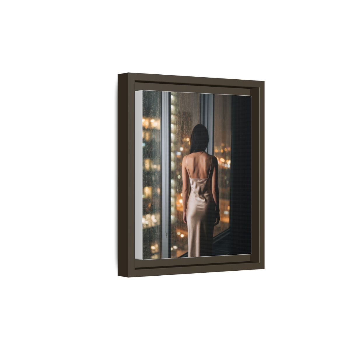 Framed Matte Canvas - Cinematic Nights