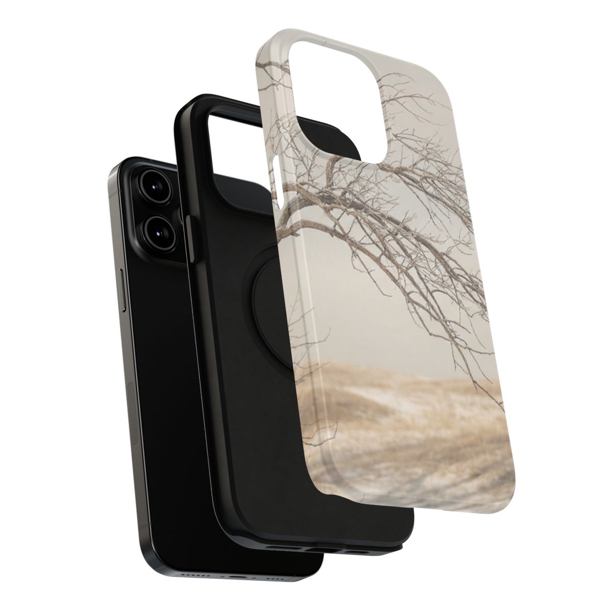 Impact-Resistant Cases - Tough Phone Case - Winter Tree Vibe— sizes part 1/2
