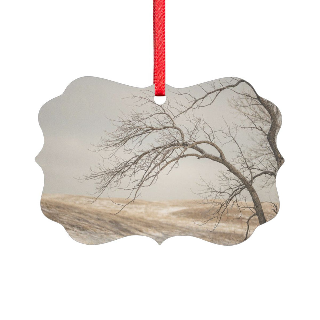 Acrylic Ornament - Serene Winter Tree