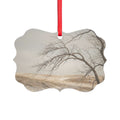 Acrylic Ornament - Serene Winter Tree