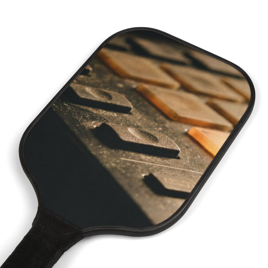 Pickleball Kit - Analog Midnight Sampler Pad Art Print |...
