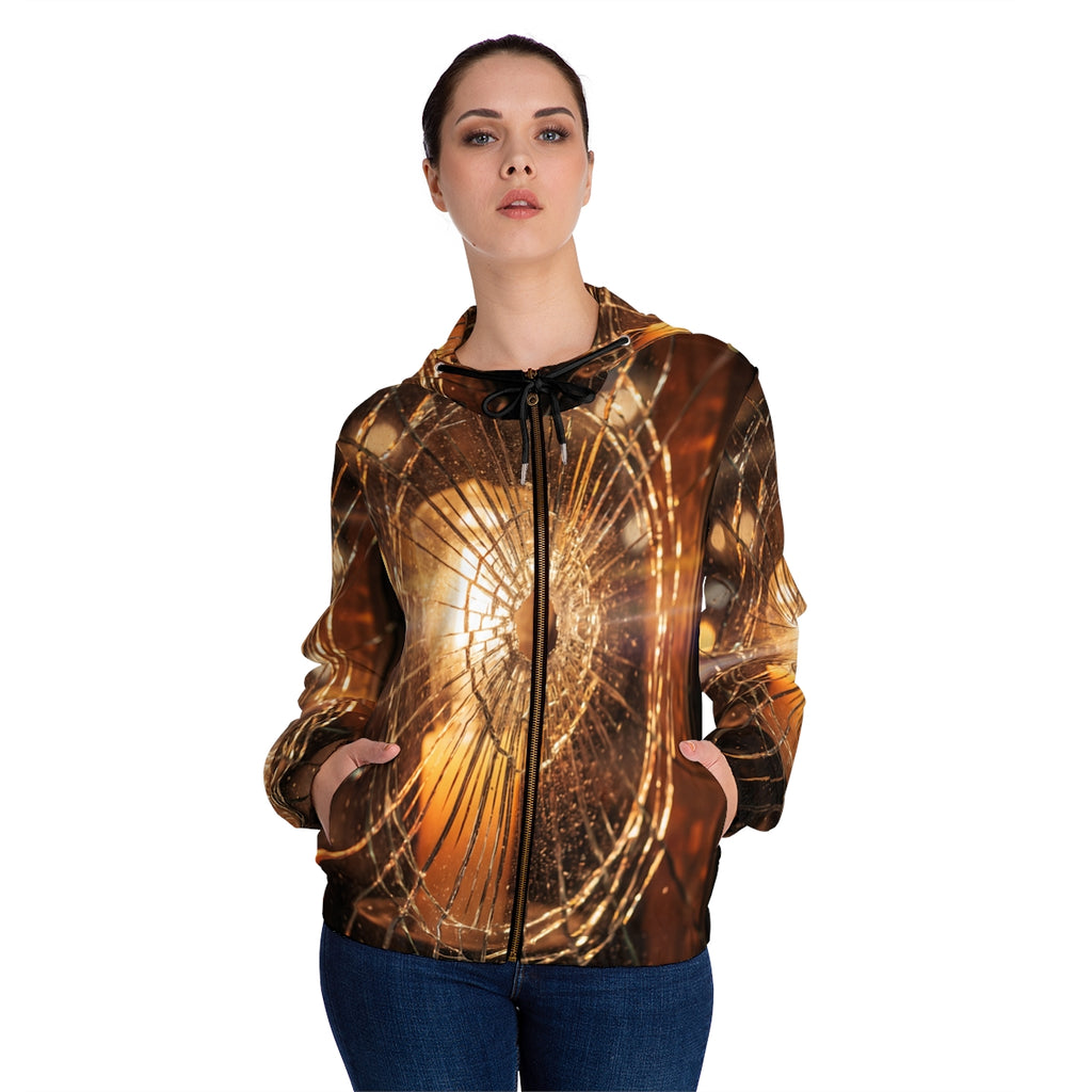 Women's Full-Zip Hoodie - Amber Vibe