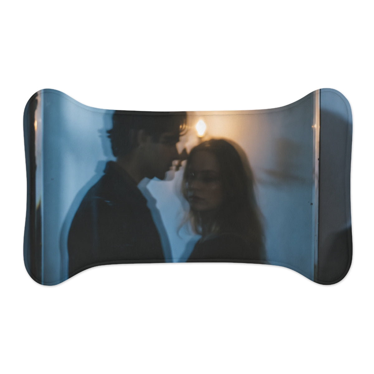 Midnight Reflections Feeding Mat - Moody Floor Accent |...