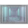 Hand Flag - Liminal Corridor Fog Art Print (1 & 5 pcs) |...