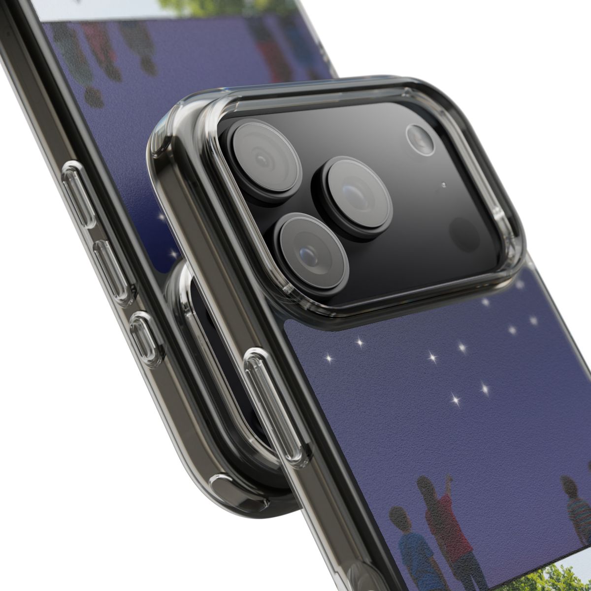 Clear Impact-Resistant Case - Starry Shield