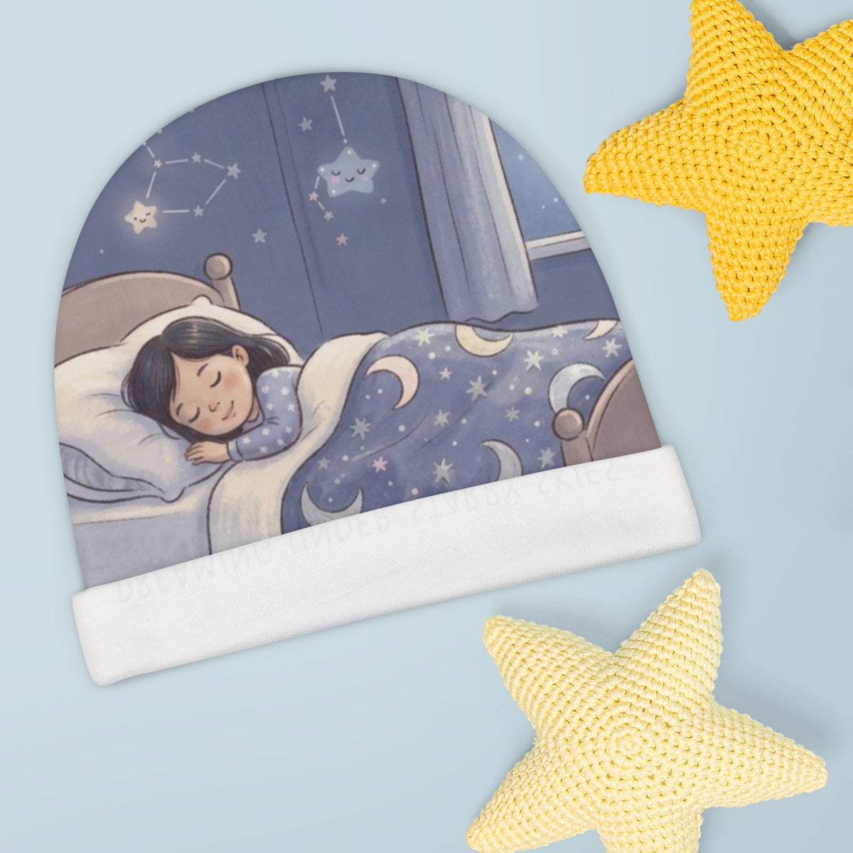 Baby Beanie - Starry Skies | Echovira Gallery