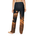 Kids Lounge Pants Vintage Train Station