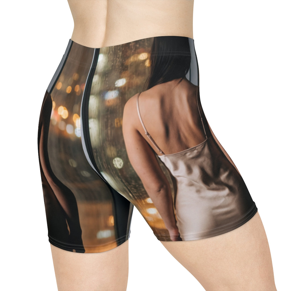 Women's Biker Shorts - Edgy Vibe