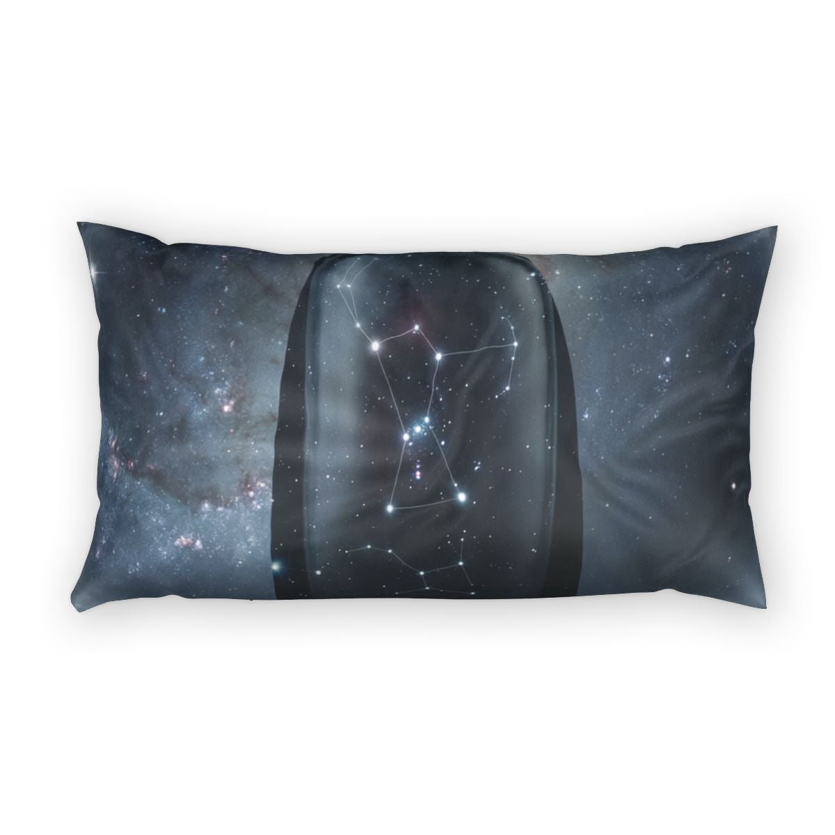 Cotton Pillow Sham - Cosmic Sentinel Orion Constellation Art...