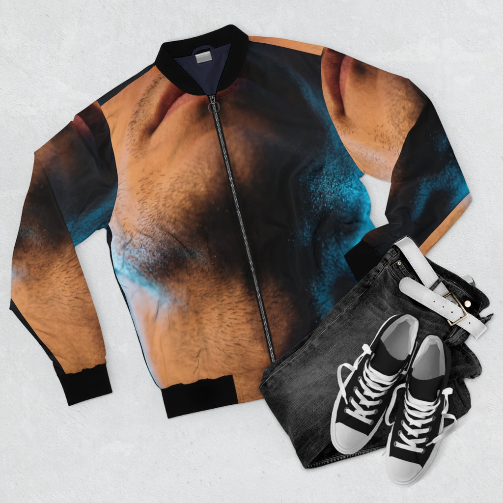 Men's Bomber Jacket - Urban Neon Edge