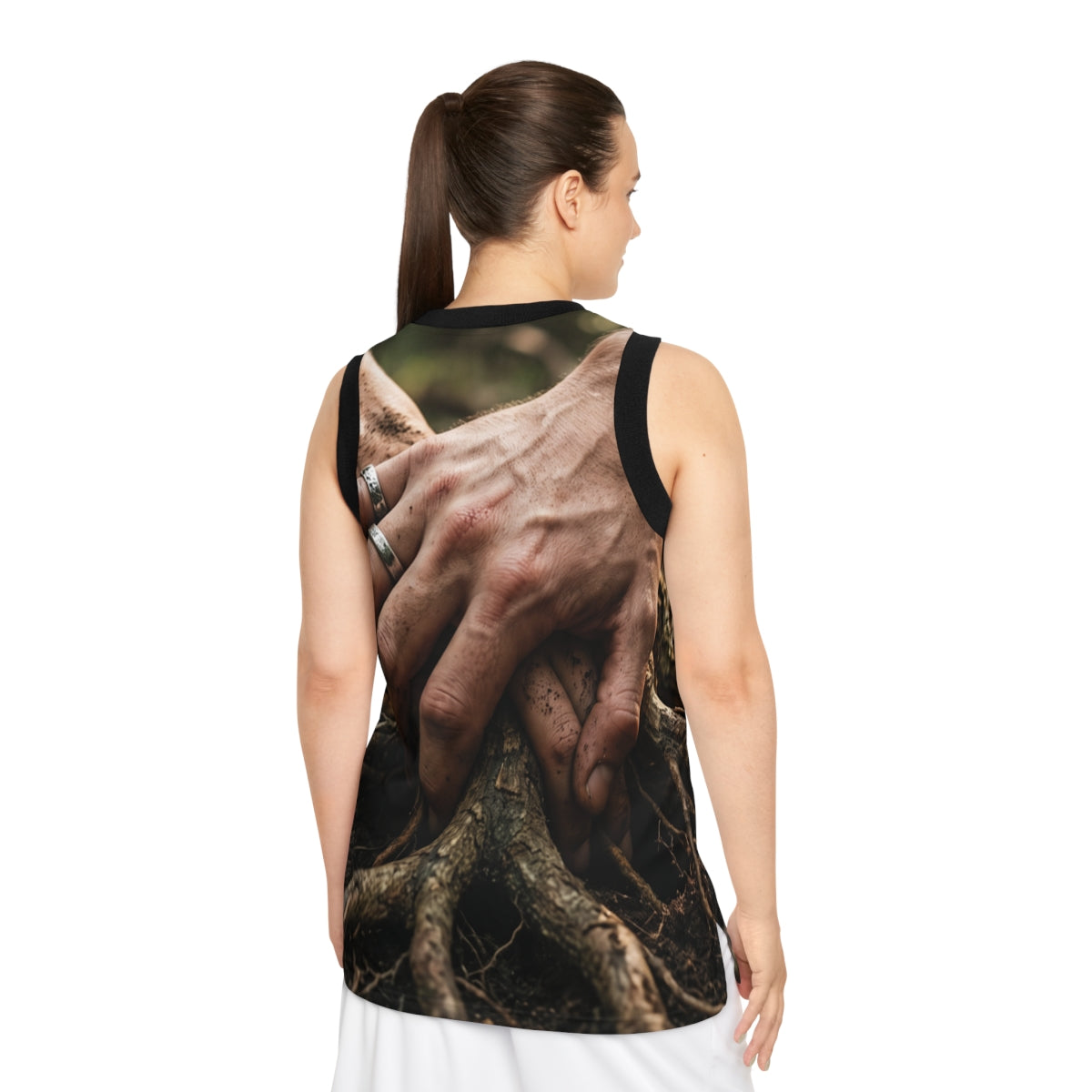 Forest Roots Unisex Basketball Jersey