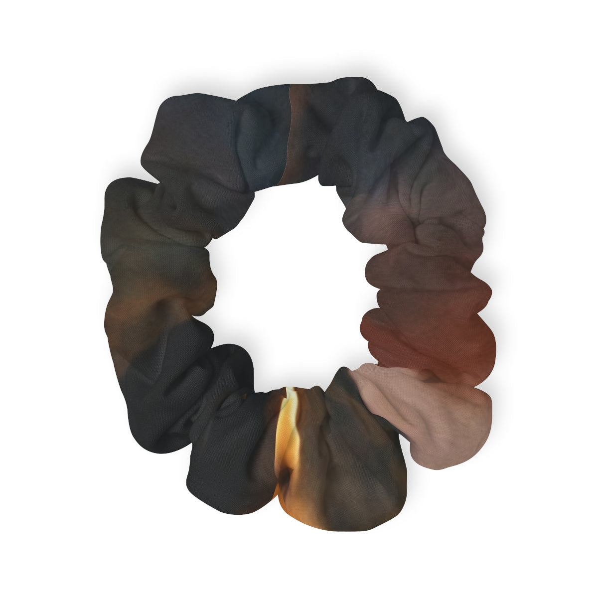 Scrunchie - Amber Iris Reflection Fine Art Print | Echovira...