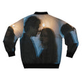 Men's Bomber Jacket - Midnight Shadow - Cinematic Streetwear...