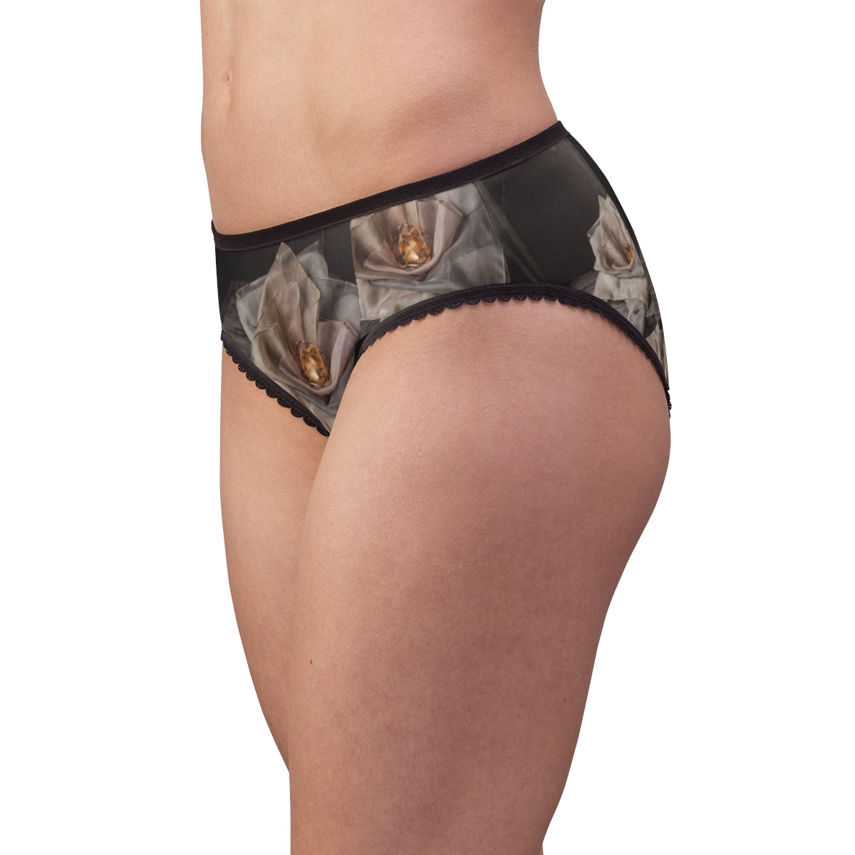 Women's Briefs - Amber Bloom Intimate Art | Echovira Gallery