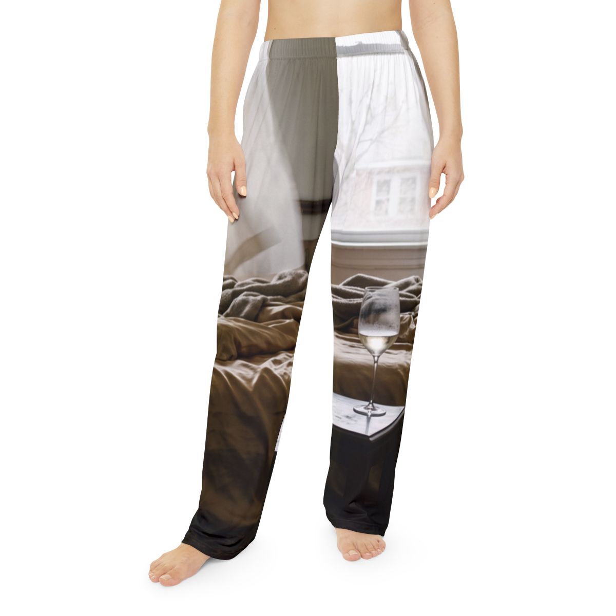 Women's Pajama Pants - Windswept Solitude Bedroom Art |...