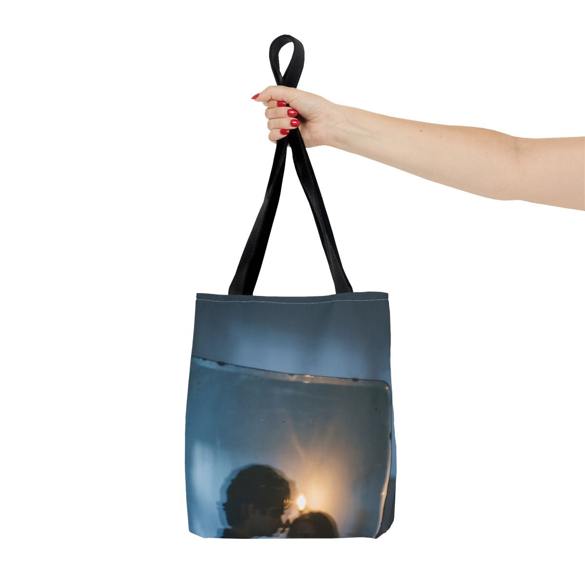 Midnight Reflections Tote Bag - Dark Academia Carryall |...