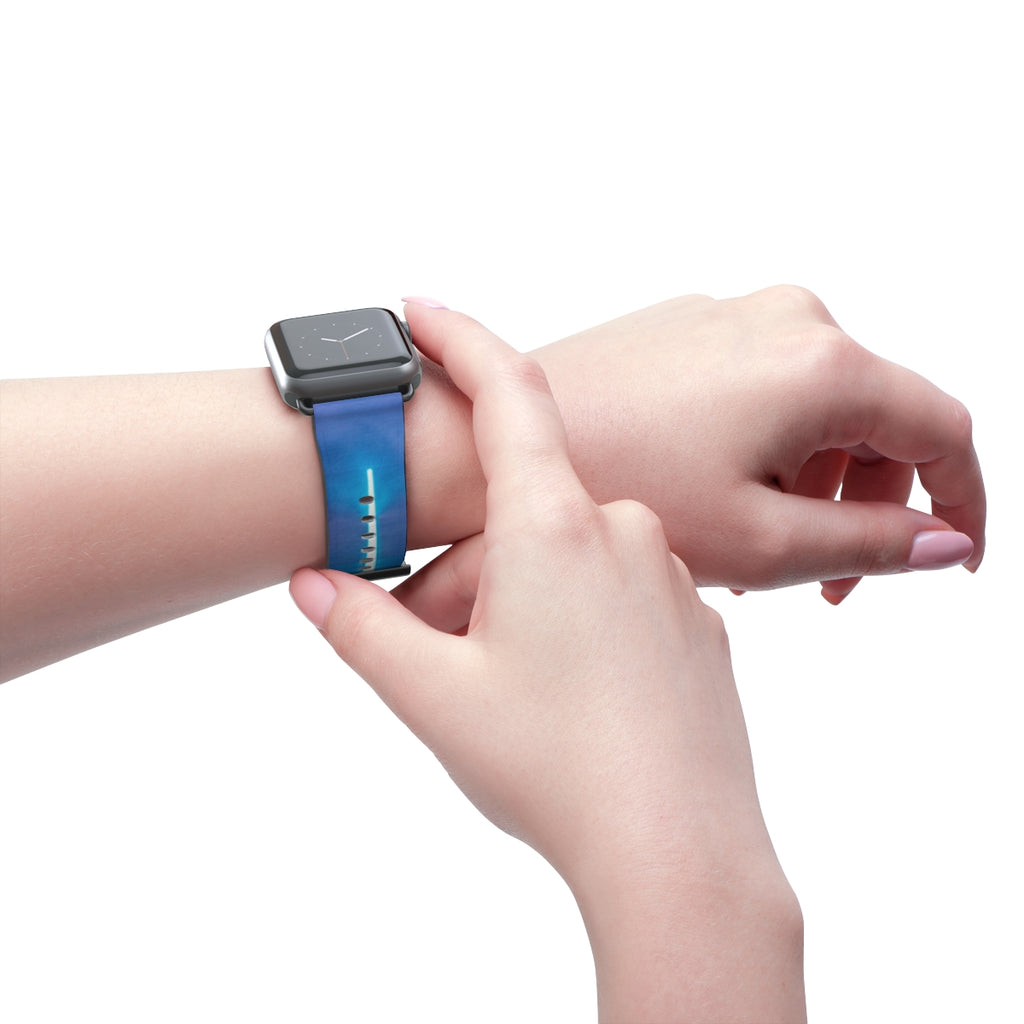 Apple Watch Band - Cyber Neon Arcade Pulse | Echovira...