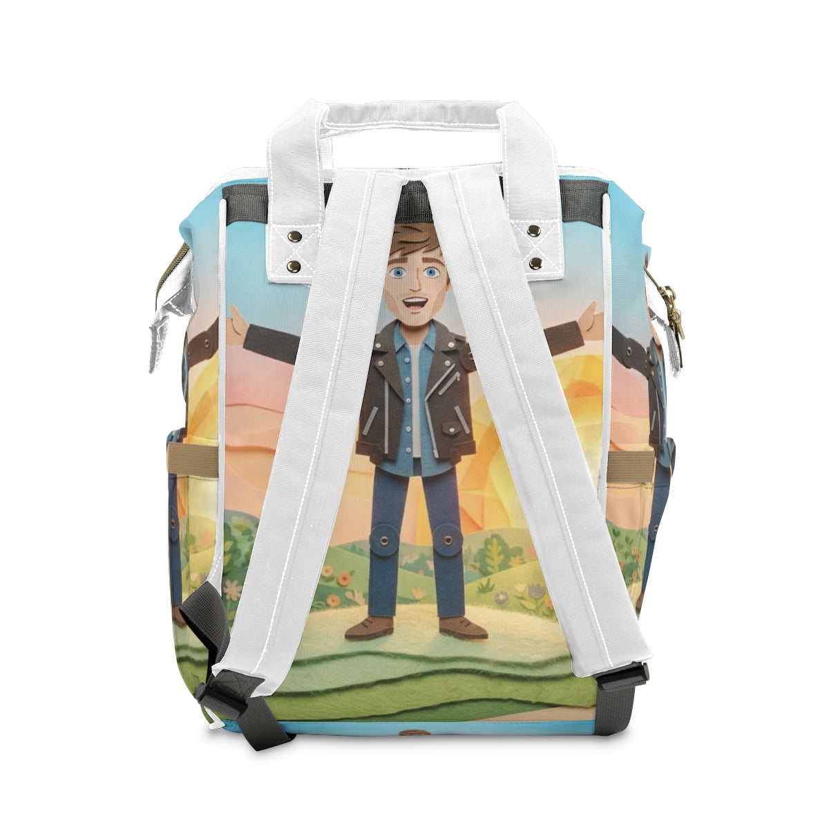 Diaper Backpack - Sunny Meadow Nursery | Echovira Gallery