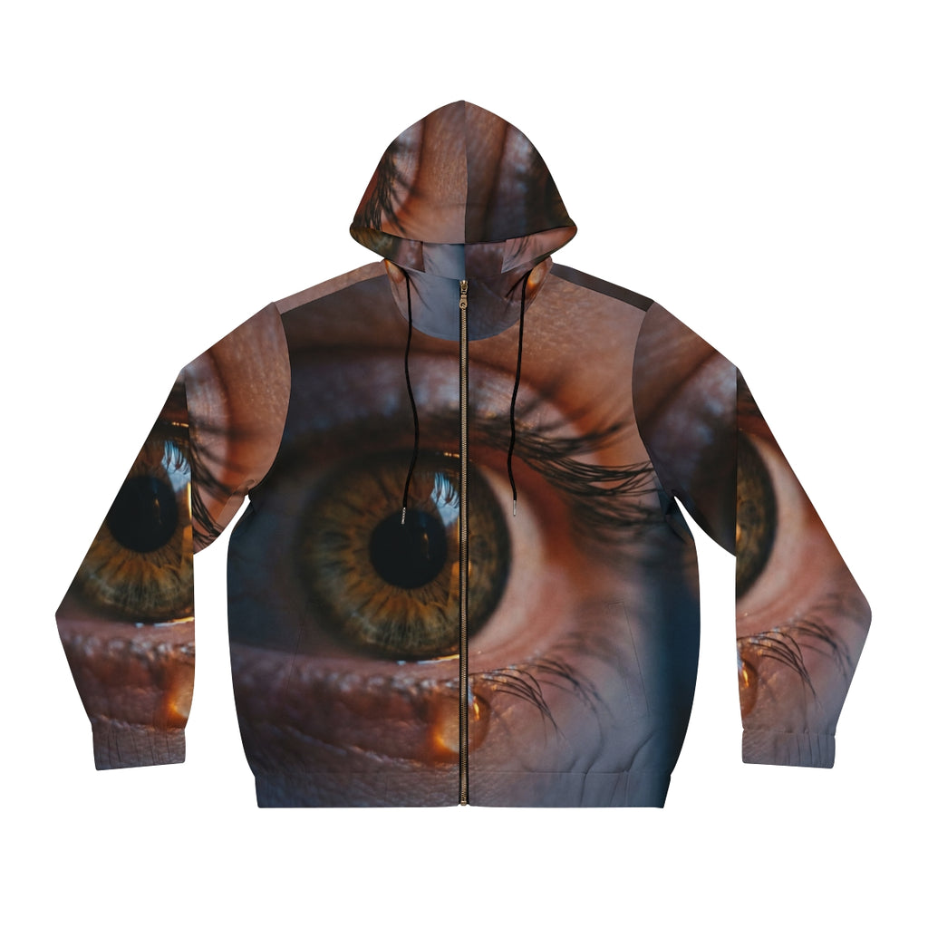 Men's Full-Zip Hoodie - Cinematic Eye