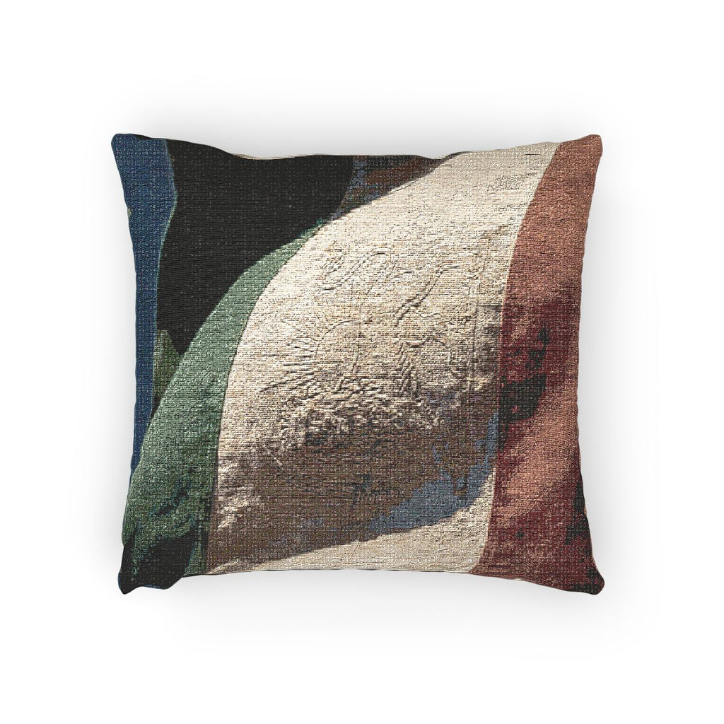 Woven Pillow - Vintage Flag