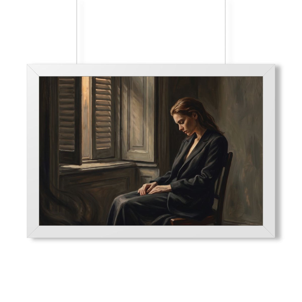 Framed Horizontal Poster - Reverie — White (14×11, 16×12......