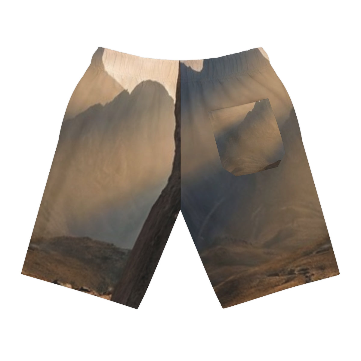 Athletic Long Shorts - Mystic Monolith Ancient Persian... |...