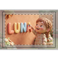 Hand Flag - Luna Sunshine Clay Parade (1 & 5 pcs) | Echovira...
