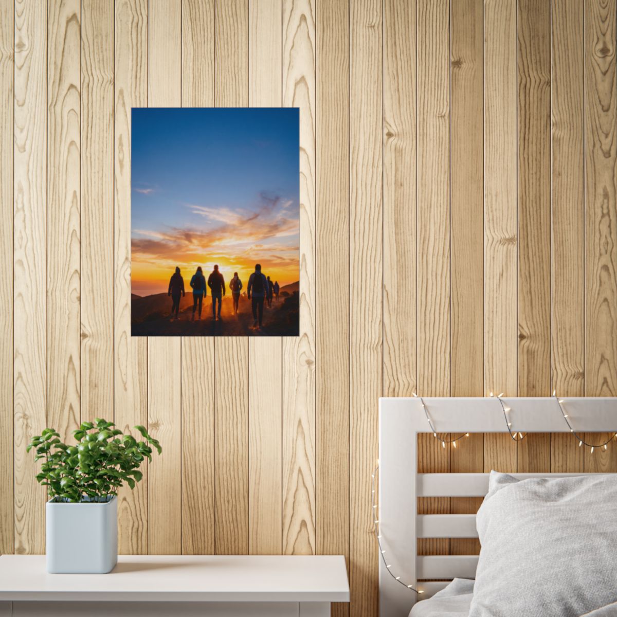 Unframed Posters - Sunrise Trail Journey