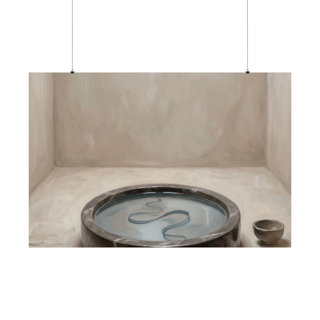 Matte Horizontal Poster - Basin Calm (10×8 & 54×36) |...