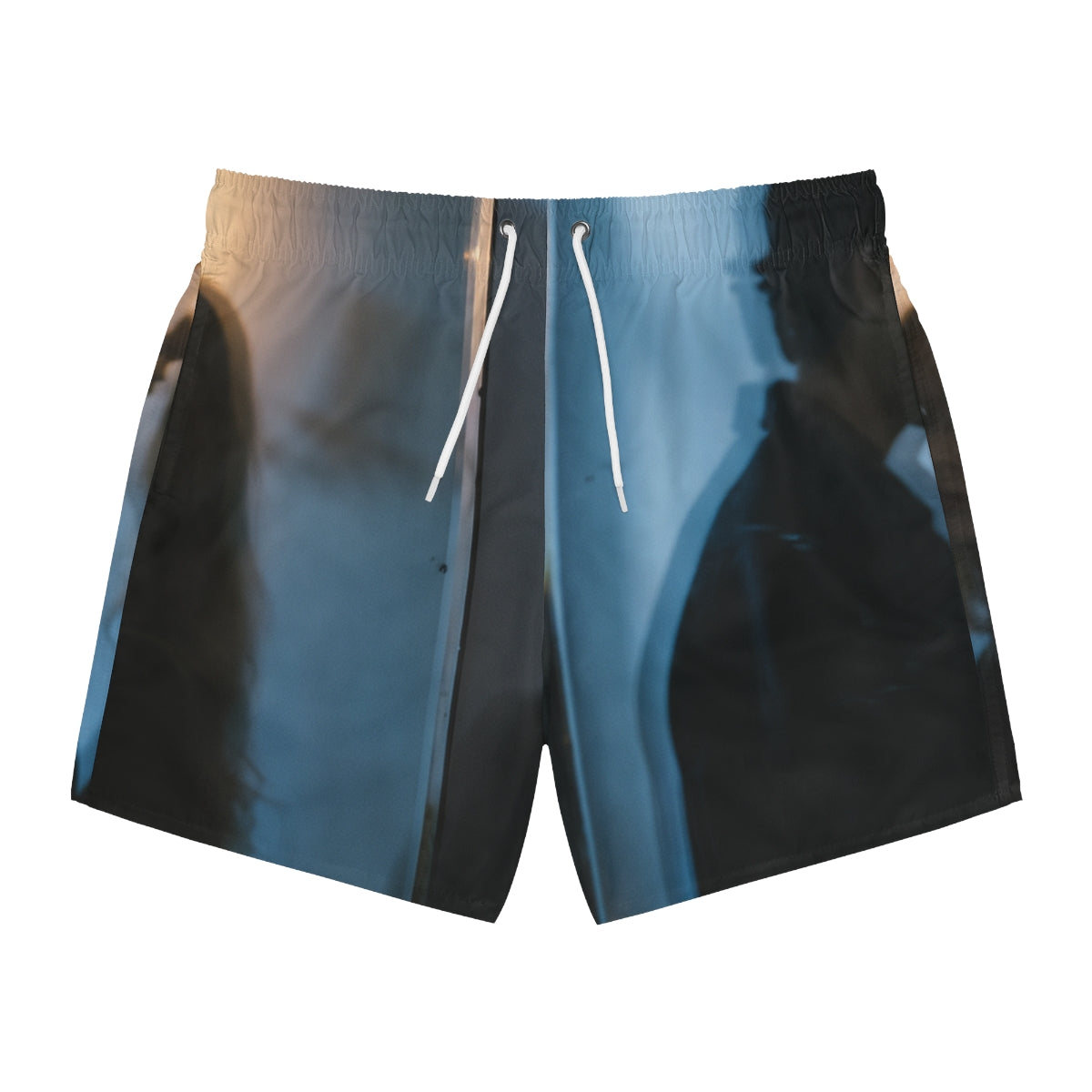 Midnight Reflections Swim Trunks - Moody Pool Style |...