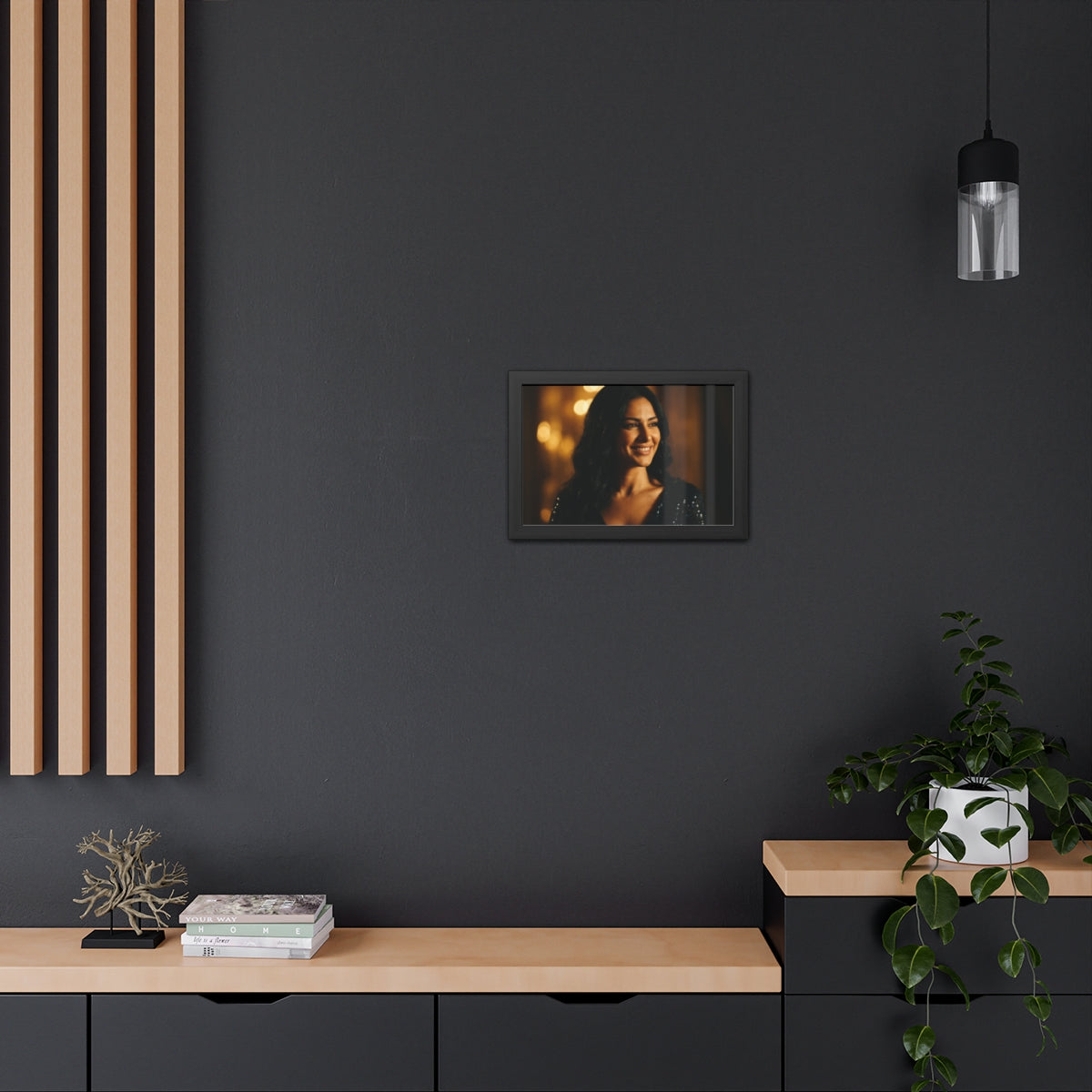 Framed Poster - Cinematic Portrait — Landscape