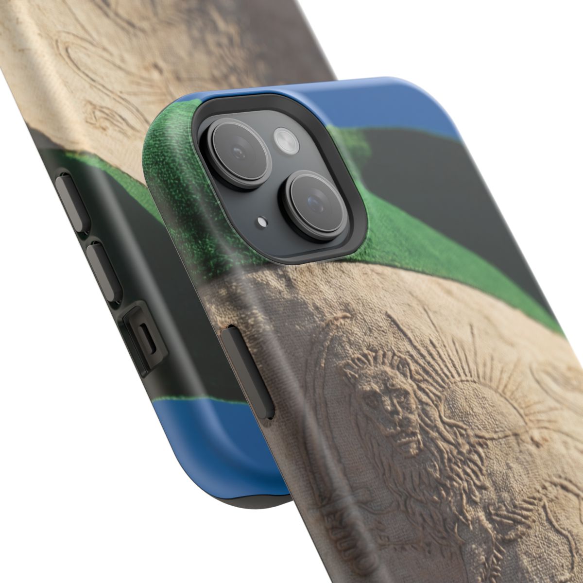 Impact-Resistant Cases - Tough Phone Case - Vintage Lion