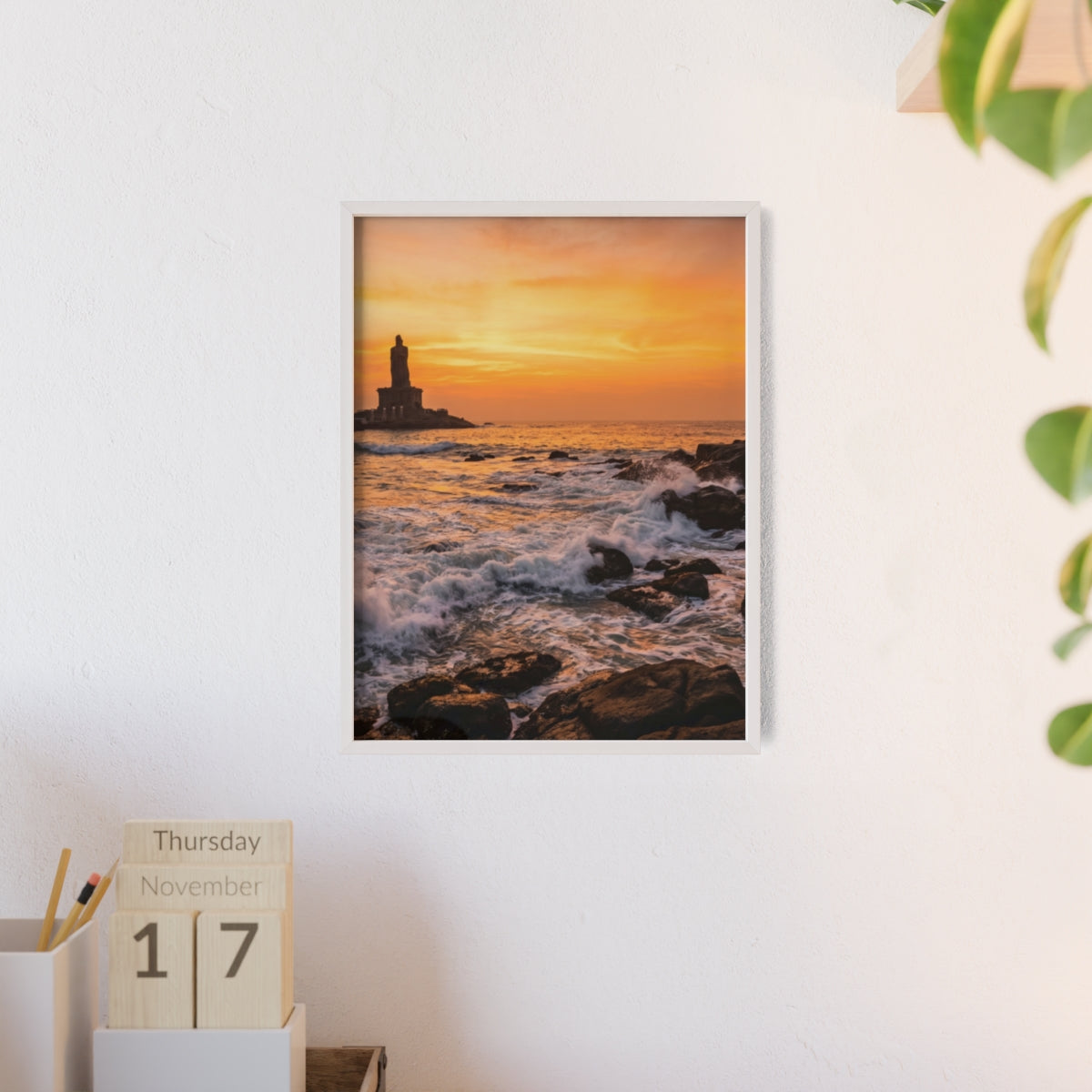 Framed Poster - Golden Hour Horizon