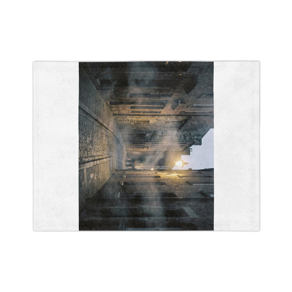 Velveteen Microfiber Blanket - Lantern Glow | Echovira...