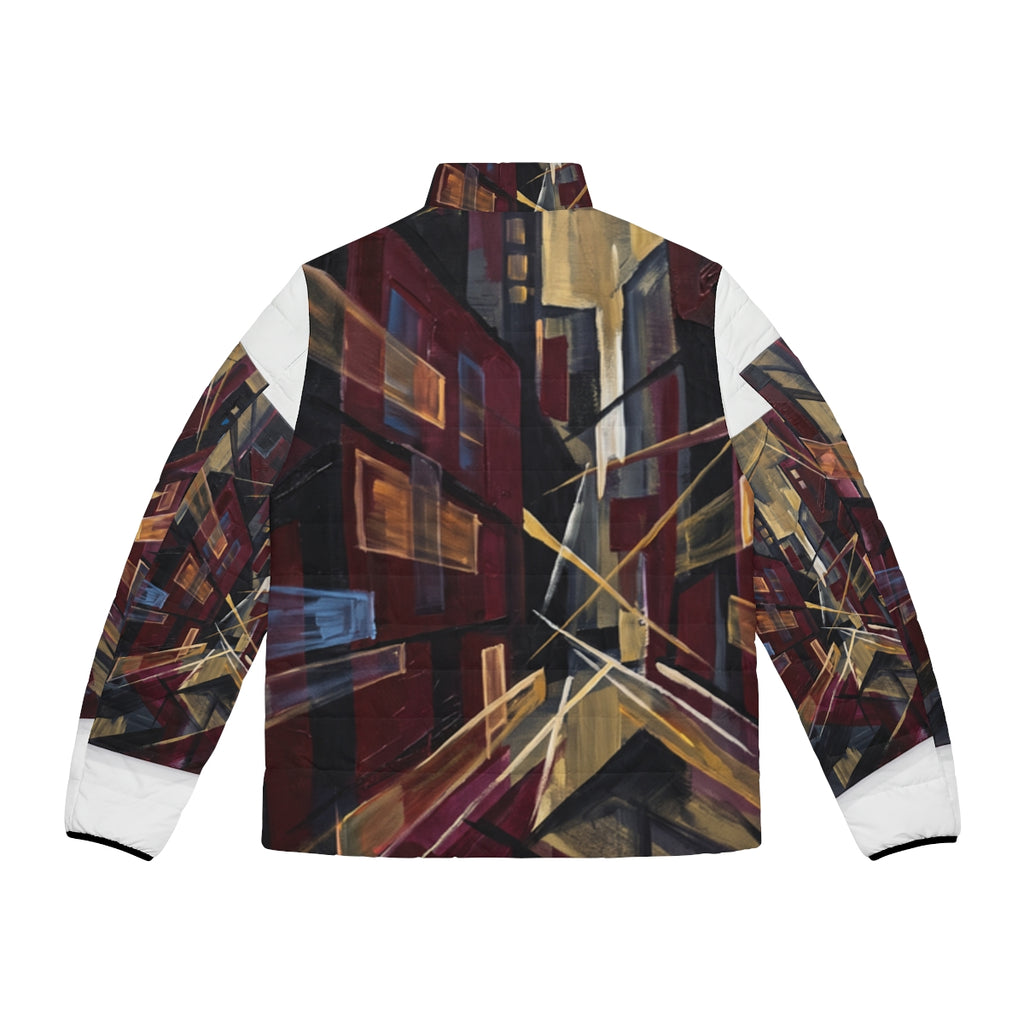Men's Puffer Jacket - Urban Perspective | Echovira Gallery