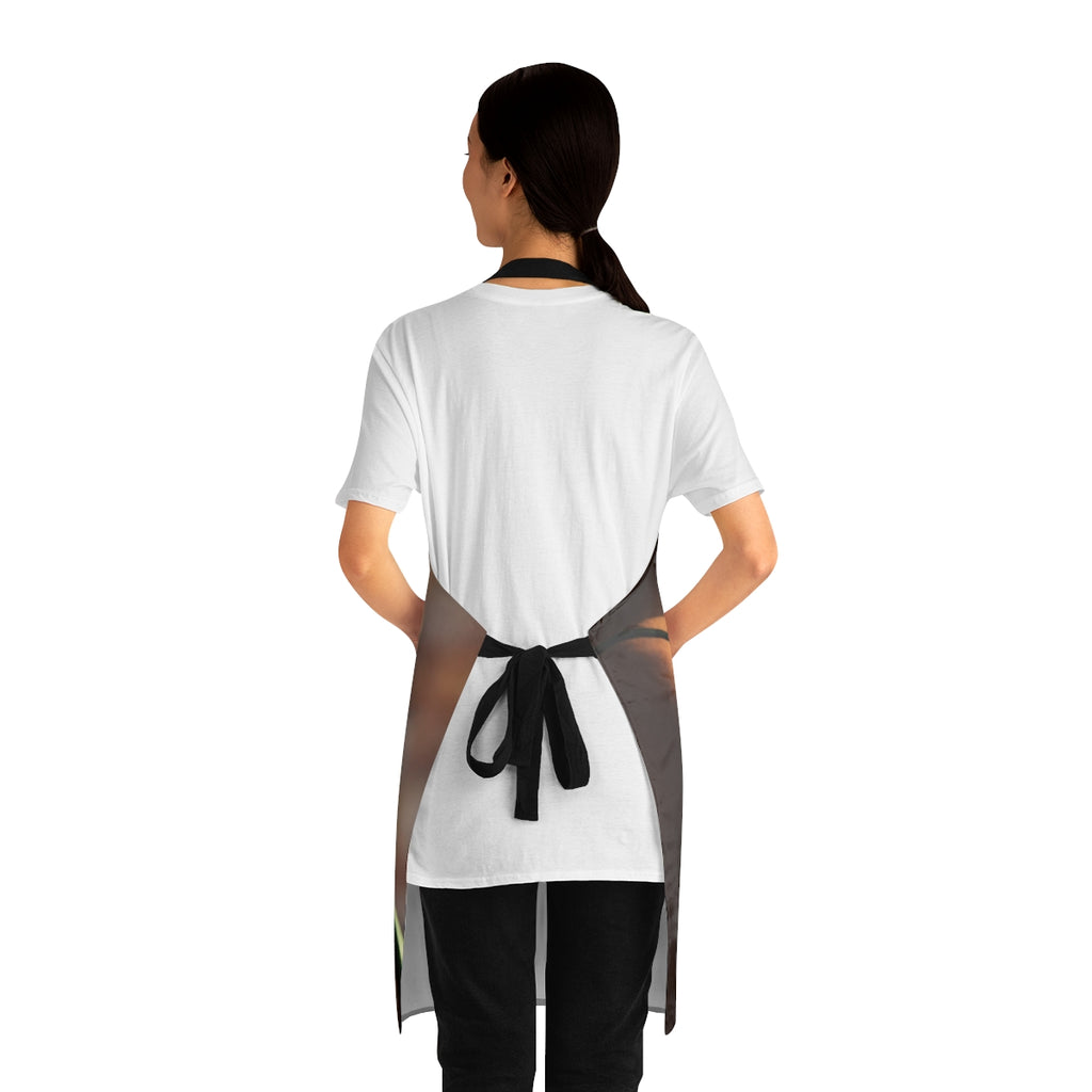 Apron - Emerald Glow Kitchen Elegance