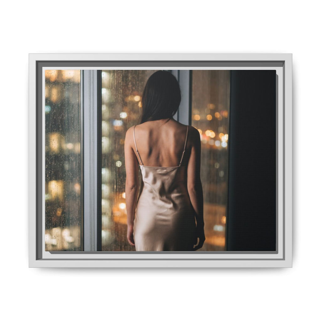Framed Matte Canvas - Cinematic Nights
