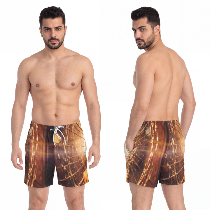 Swim Trunks - Golden Fracture Cinematic Light