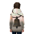 Sudadera infantil con campana solitaria de bronce