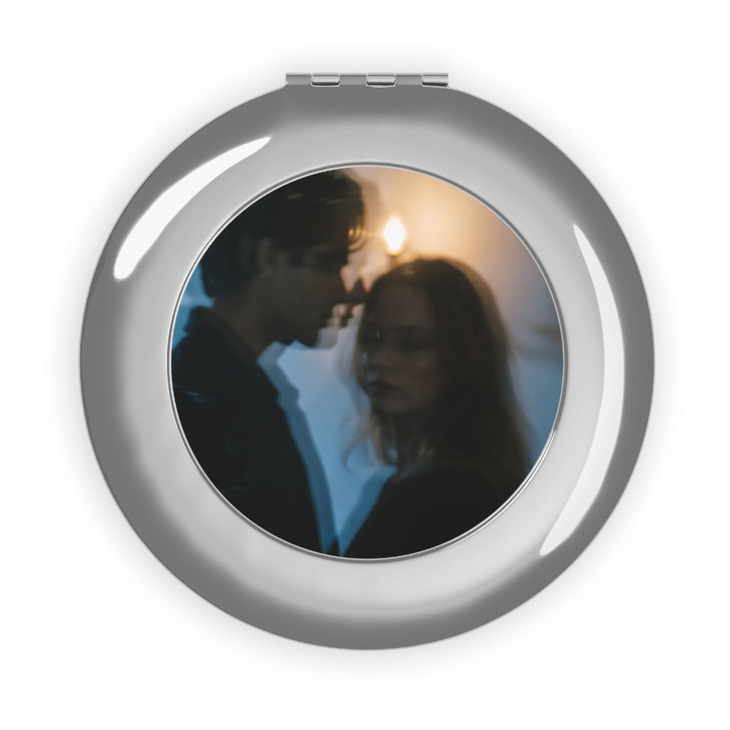 Midnight Glow Compact Mirror - Cinematic Vanity Pocket... |...