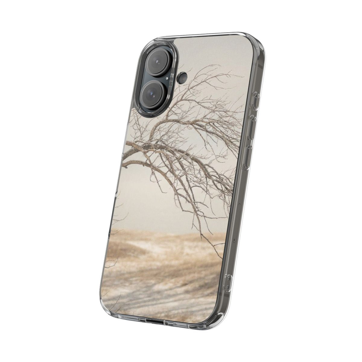 Clear Impact-Resistant Cases - Clear Phone Case - Winter...