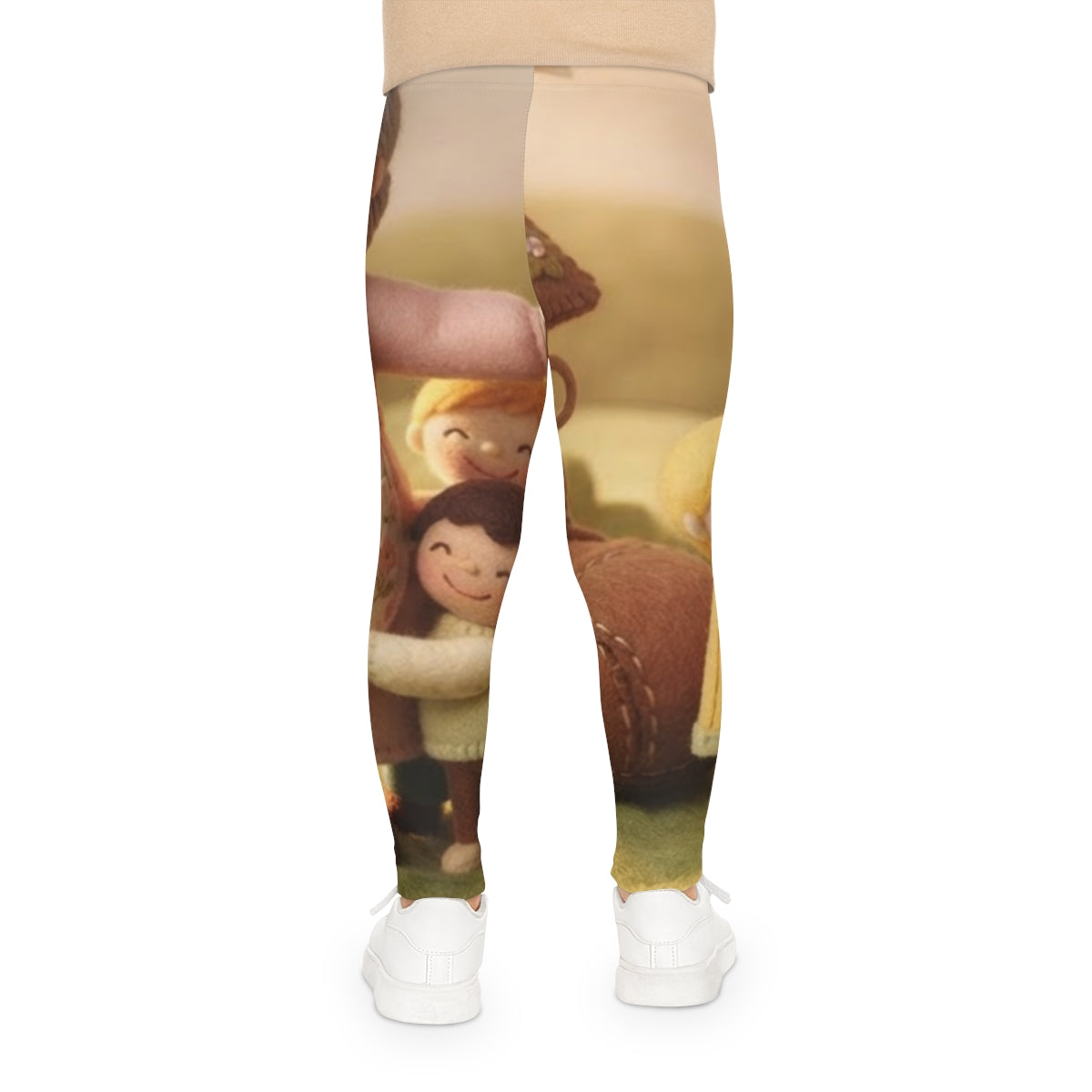 Kids Leggings - Home Sweet Home Felt Art | Echovira Gallery