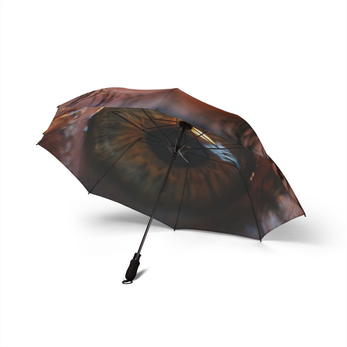 Semi-Automatic Foldable Umbrella - Amber Iris Reflection......