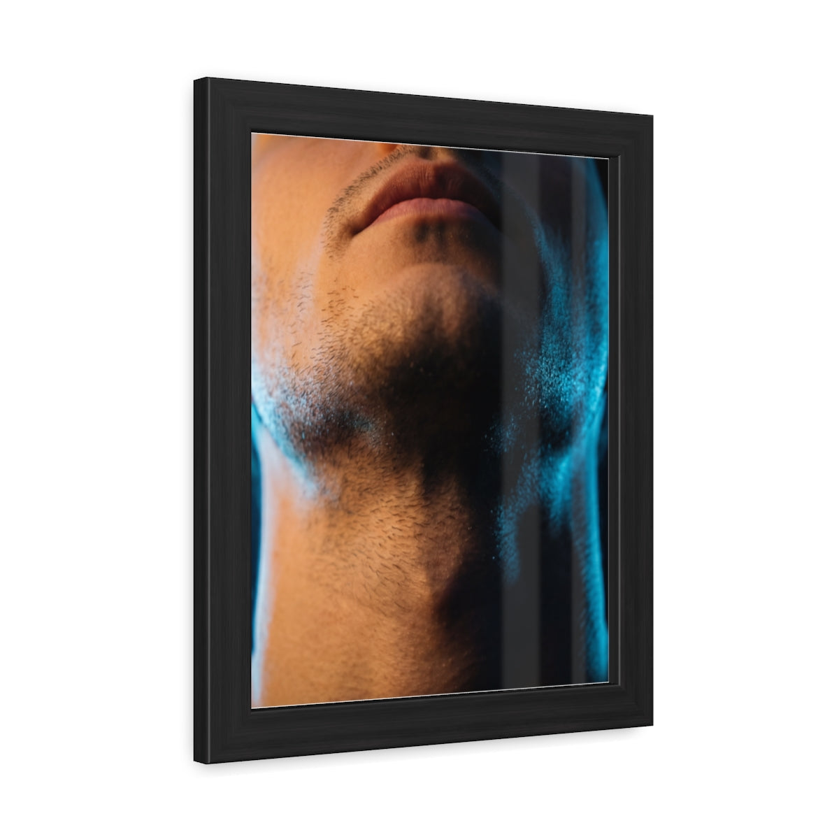 Framed Poster - Cinematic Urban Wall — Portrait
