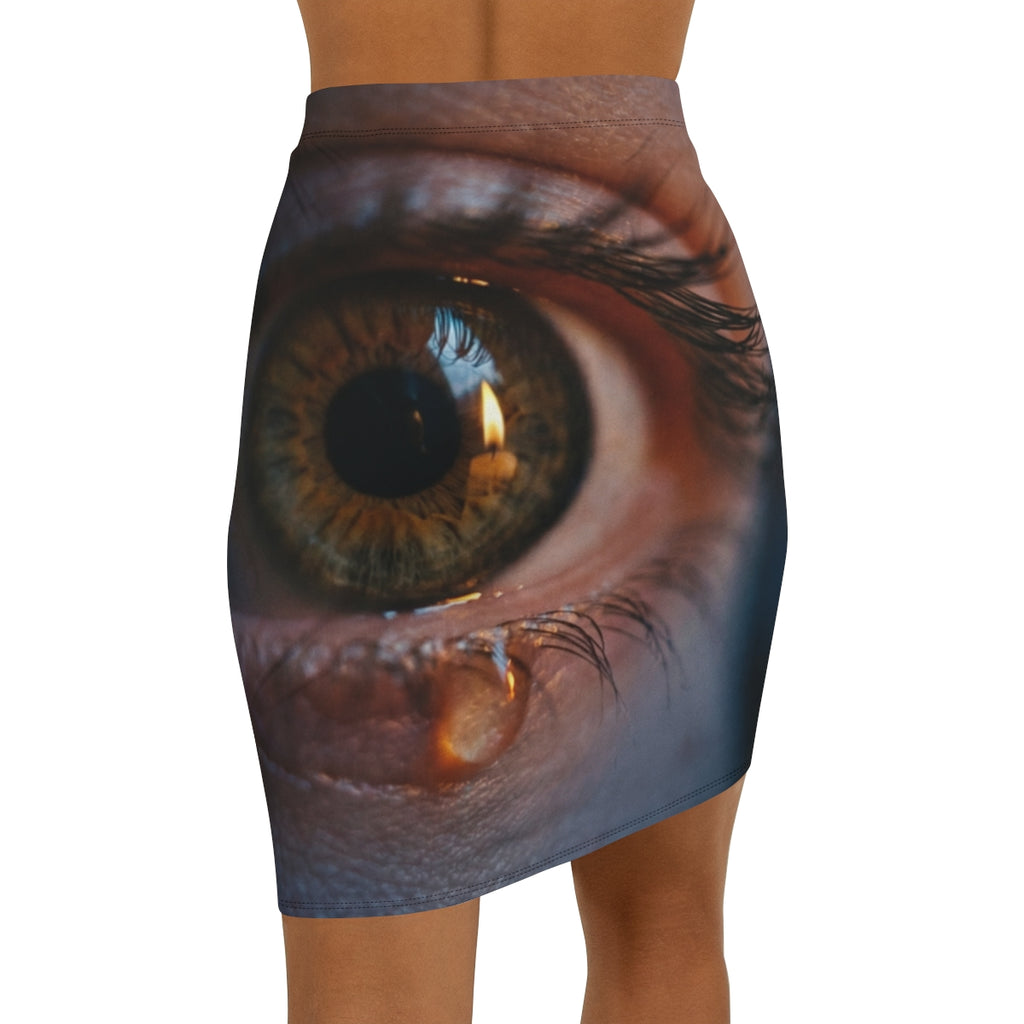 Women's Pencil Skirt - Cinematic Office Vibe