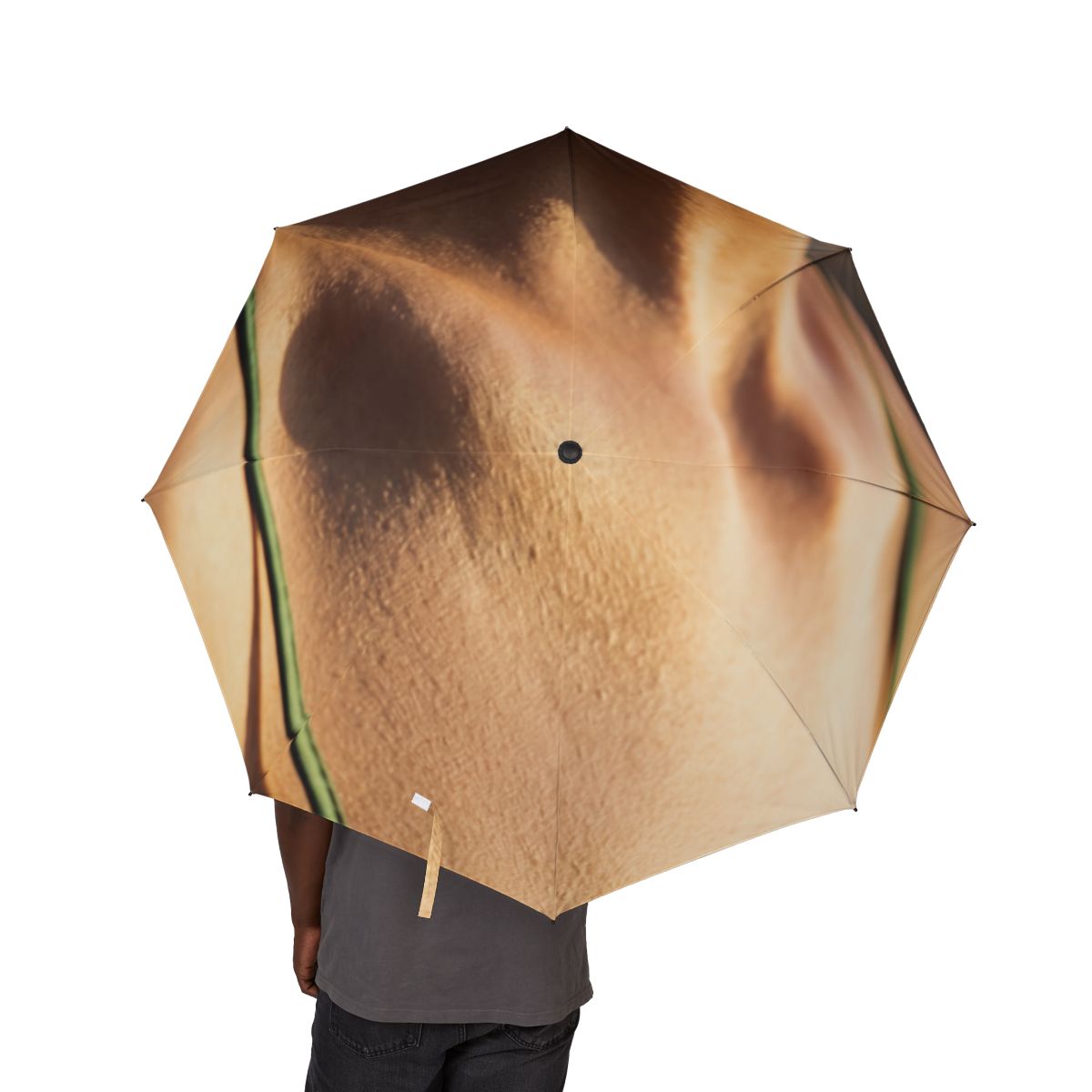 Golden Hour Umbrella - Emerald Sunset Shield | Echovira...