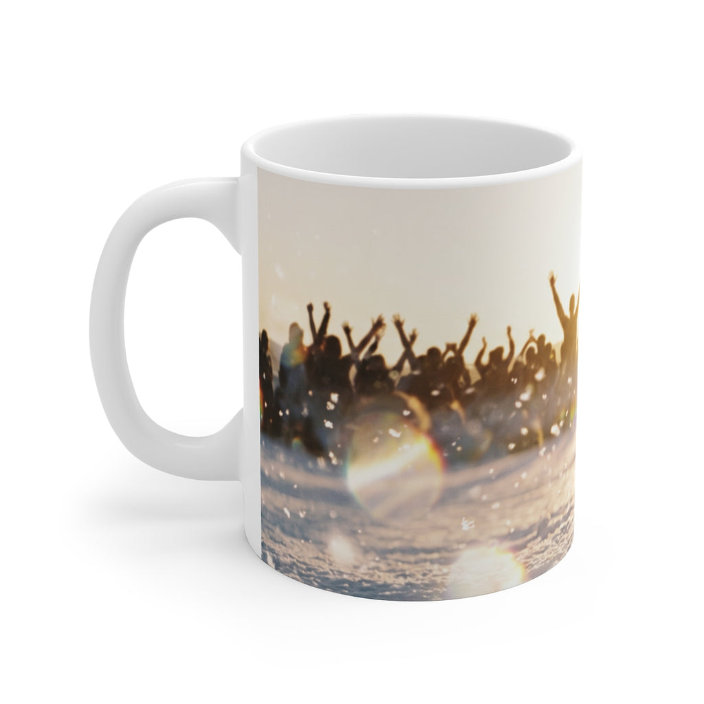 Golden Hour Celebration 11oz White Mug